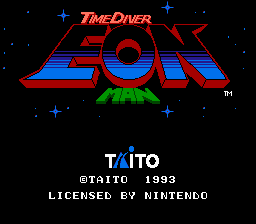 Time Diver Eon Man Title Screen